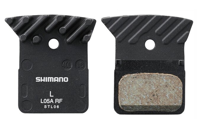 SHIMANO Plaquettes BP-L05A-RF résine avec lamelles paire