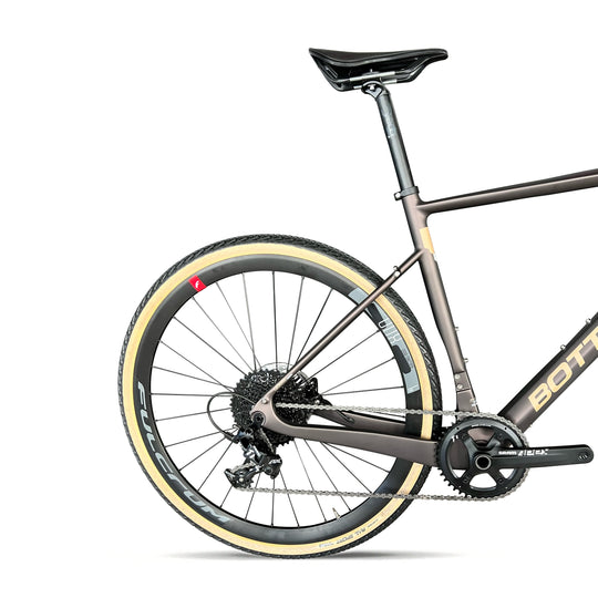 BOTTECCHIA Gravel carbone 49ap sram apex marron/cream