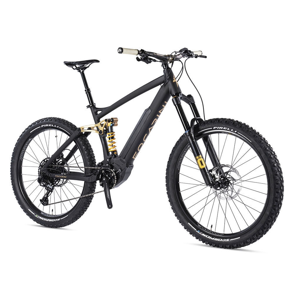 FOCARINI Furia - Matt black - roues DRC Mullet