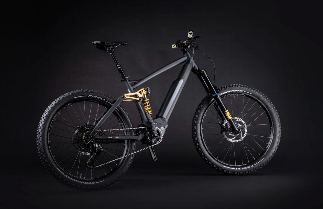 FOCARINI Furia - Matt black - roues DRC Mullet