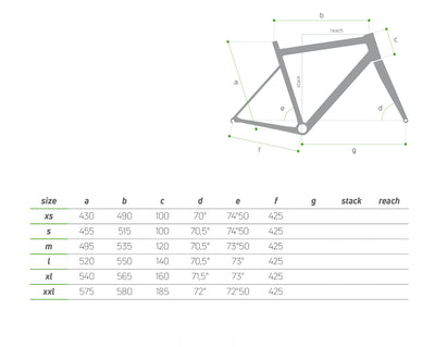 CIOCC Slide cx gravel sram apex 1 x 11